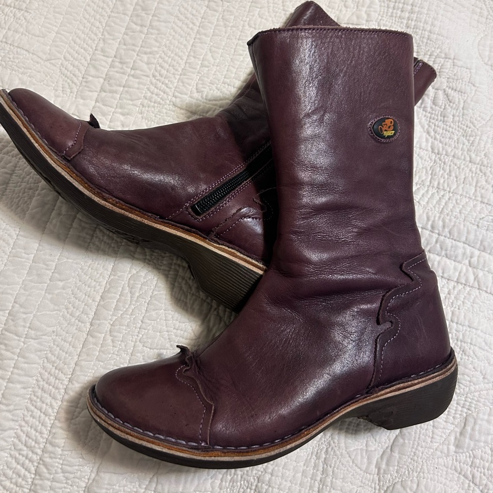 Eject Leather Boots  Size 37/7